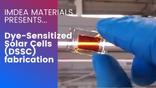 DyeSensitized Solar Cells DSSC fabrication [upl. by Drofub736]