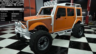 GTA 5  OG Vehicle Customization  Canis Merryweather Mesa Jeep Wrangler JK [upl. by Cy]