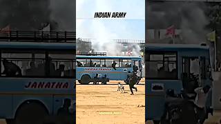 Indian Army Bus Hijack Drill 🤯  Indian Army Sigma Rull 😎 shorts indianarmy drill army [upl. by Flann]