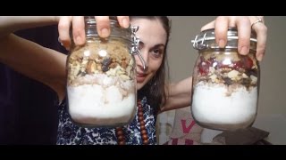 How I Make Hampers 2014 1ampMake Christmas Muffins in a Jar Recipe BAKING GIFTS VICTORIA VLOGMAS [upl. by Kanter641]