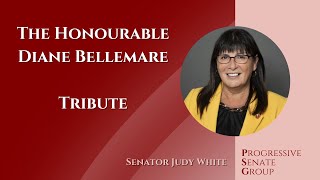 Senator White pays tribute to Senator Bellemare  October 9 2024 English feed [upl. by Meagher]