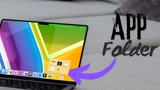 How to Add App Folders to Mac Dock [upl. by Larue817]