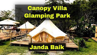 Canopy Villa Glamping Park di Janda Baik [upl. by Eresed379]