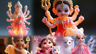 Navratri SpecialDurga puja status Bhakti status videoBhakti statusstatus videobhakti geet [upl. by Medorra]