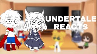 Undertale Reacts To The Sans Song and Sans Happy Song [upl. by Yesnik]