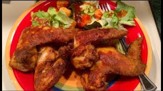 1166  NuWave Brio Air Fryer Breaded WINGS [upl. by Ditter]