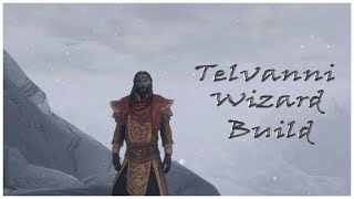 SKYRIM Telvanni Wizard BUILD GUIDE [upl. by Idnek935]