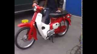 Honda C50 Oldtimer 50ccm [upl. by Nohpets99]