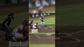 Kemp Alderman 1168 mph home run swing  Miami Marlins homerun fyp [upl. by Airekat171]