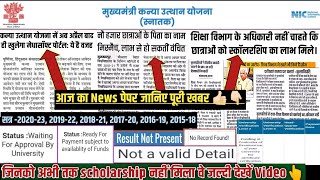 🛑 snatak scholarship 2024 bihar  kanya utthan yojana bihar online 2023  graduation apply date [upl. by Melania904]