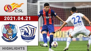 All Highlights  Qingdao vs Cangzhou  青岛 vs 沧州雄狮  20210421 [upl. by Akissej]