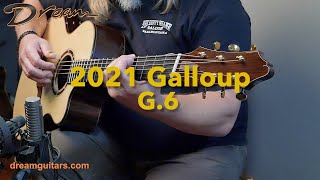 2021 Galloup G6CA Brazilian Rosewood amp Italian Spruce [upl. by Aita326]