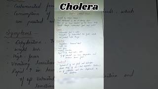 Cholera disease 🦠what are the symptoms of cholera causes and treatment of cholera cholerashorts [upl. by Adianez]