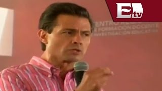 quotSe tomarán medidas inmediatas para enfrentar acoso escolarquot Peña Nieto  Titulares [upl. by Leirraj271]