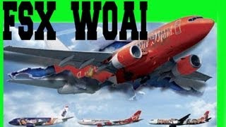 WOAI  Free amp Best AiTraffic For FSX Gameplay [upl. by Marsh646]