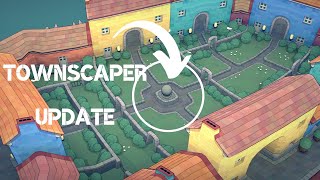 townscaper update  how to make garden paths and decoration  tutorialtipstricks [upl. by Annekcm675]