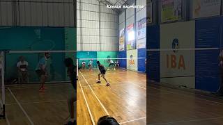 DEFENCE STYLE 🏸 bwf juniorbadminton badmintonworld badmintons shorts shortvideo shortsvideo [upl. by Christa419]