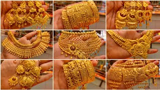 10 gram মধ্যে kanbala mantasa choker chatai under 1lakh gold design and pricearchiegoldjewellers [upl. by Novyar]