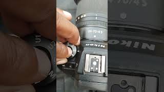 Nikon Z6 settings  nikon new camera [upl. by Emelyne]