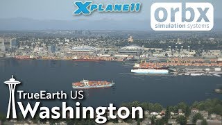 ORBX TrueEarth US Washington for Xplane 11 Flight Sim Expo 2019 Presentation [upl. by Nevla]