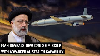 Iran unveils AntiShip Cruise Missile has advanced AI stealth and electronic warfare capabilities [upl. by Setarcos522]