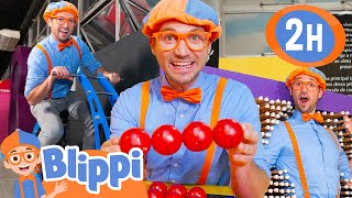 Visit the Science Museum of Imagination with Blippi  STEM videos  Educational Videos for Kids [upl. by Haiel]