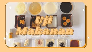 Uji makanan Karbohidrat Lemak dan Protein B I O L O G I [upl. by Aleafar]