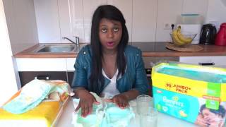 The battle of Nappies  Pampers vs Aldi Vlog 10 [upl. by Nilerual]