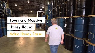 Extracting Honey From 80000 Hives  Tour of Adee Honey Farms [upl. by Richart]