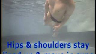 Total Immersion Freestyle Swimming  Active Balance Drill [upl. by Darian760]