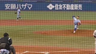 ＜ドラフト2018 西武ライオンズ１位指名＞日本体育大学 松本 航 投手（明石商）【３年】：第４８回明治神宮野球大会2017 [upl. by Ahsiemac903]