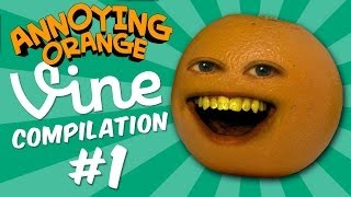 TIN CAN CHALLENGE  Annoying Orange [upl. by Bred]