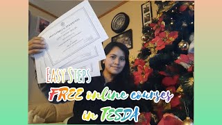 PAANO MAGENROLL SA TESDA  HOW TO REGISTER AND ENROLL FREE TESDA COURSES ONLINE [upl. by Adamski]