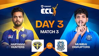 ECL  Match 7  Haryanvi Hunters vs Mumbai Disruptors  Elvish Yadav vs Munawar Faruqui [upl. by Almat]