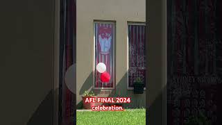 AFL FINAL 2024 celebration 🎉 footy [upl. by Nodlehs]