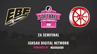 2024 IGHSAU State Softball 2A Semifinal Audubon vs EddyvilleBlakesburgFremont [upl. by Llerahs]