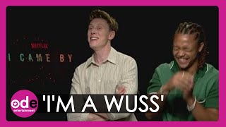 George Mackay amp Percelle Ascott Im a Wuss for Scary Films [upl. by Cecilius]