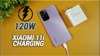 Xiaomi 11i HyperCharge Charging Test ⚡⚡⚡ 120W HyperCharge ⚡⚡⚡ [upl. by Aidekal]