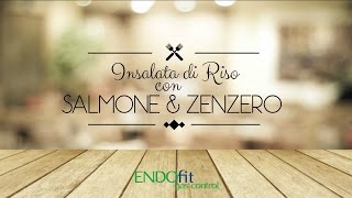 Ricetta contro il meteorismo Insalata di Riso con Salmone e Zenzero  ForumSalute [upl. by Arria]