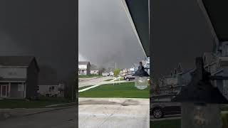 Tornado moves through Nebraska town [upl. by Elnar]