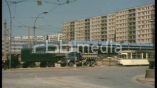 Plattenbau in EastBerlin 1975 [upl. by Wendall]