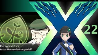 Lets Play Pokemon X Blind Deutsch Episode 22  Unkraut jäten [upl. by Hcirdla]