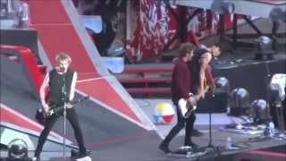 5 Seconds of Summer  opening for One Direction on wwa tour at Wembley London [upl. by Korella]