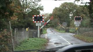 Warehorne Level Crossing [upl. by Ahsatsana]