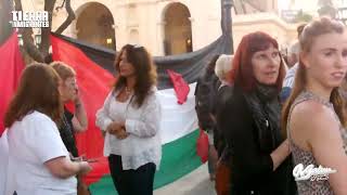 🟠 TIERRA DE INMIGRANTES  ACTO EN APOYO A PALESTINA POR LA SOCIEDAD SIRIO LIBANESA DE CORDOBA [upl. by Ssirk]