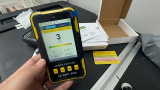 Unboxing Nuclear Radiation Detector GQ GMC800 Geiger Counter [upl. by Ibmat]