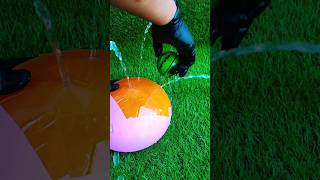 Cool reverse video  Satisfaying water balloon [upl. by Ezarra]