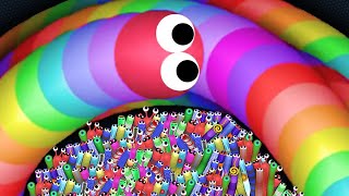 Slitherio AI 500000 Score Epic Slitherio Gameplay [upl. by Aikram]