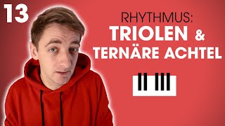 TRIOLEN amp TERNÄRE ACHTEL  MusiktheorieBasics 13  Klavier lernen [upl. by Leamaj]