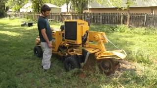 2007 Vermeer SC 352 Stump Grinder [upl. by Eilyab]